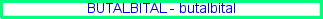 Butalbital recipe