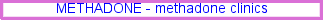 Methadone clinics
